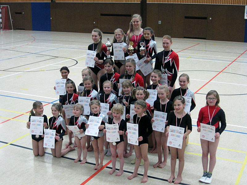 Die Turnerinnen des MTV Vienenburg - Foto: privat