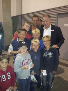 D-Jugend der JSG Harly besucht Lars Fuchs in Magdeburg und feiert DFB-Pokalspielsieg des 1. FCM.