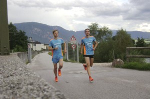 Lauffoto von der Strecke von Max Knof und Rafael Lohner.