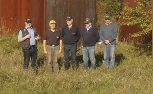 Am 28.09.2014 konnte an der Landesgrenze Funkbetrieb durchgeführt werden. Foto: Peter Fischer.