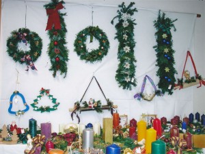 Weihnachtsbasar des Bastelkreises der kath. Frauen des Kirchortes Wiedelah.