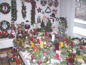 Weihnachtsbasar des Bastelkreises der kath. Frauen des Kirchortes Wiedelah.