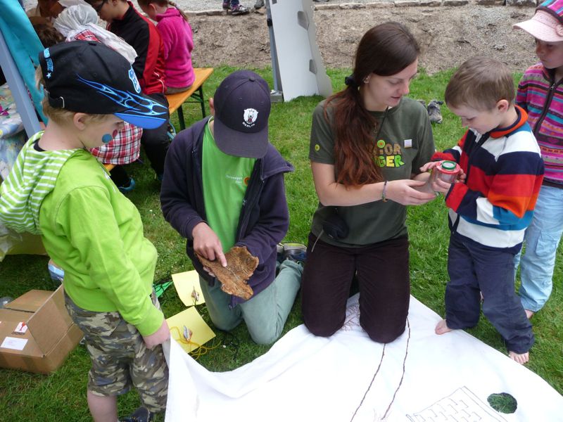 Umweltpraktikantin Anna Blesch