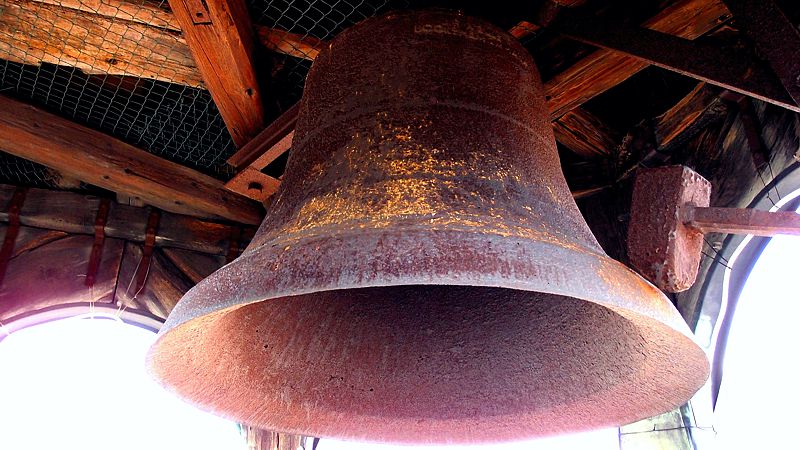 Glocke der Marktkirche in Goslar.