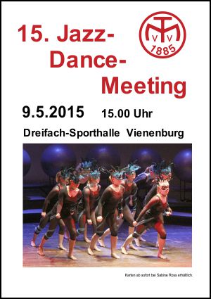 Plakat Jazzdance 2015