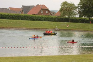 Hochwasserrettungsboot der DLRG