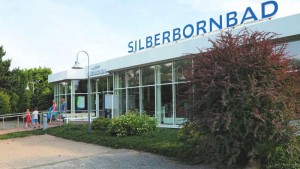Der Eingangsbereich des Silberbornbad