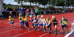 Start der Jüngsten 800 m