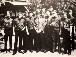 Foto: 1968 Jugendabteilung mit HandThomalla