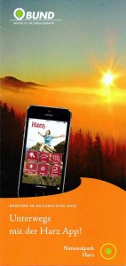 Mit dem Smartphone auf den Spuren des Luchses unterwegs im Nationalpark Harz, App 14.01.2016