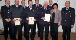 Ehrungen und Beförderte – Foto privat