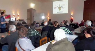 Seminarraum Imker Vortrag Faulbrut