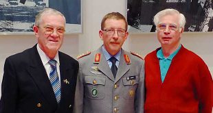 Hans-Joachim-Peter Sperling, General Rainer Korff und Helmut Gleuel