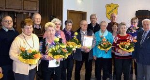 Ehrungen während der Jahreshauptversammlung der Siedlergemeinschaft Wiedelah