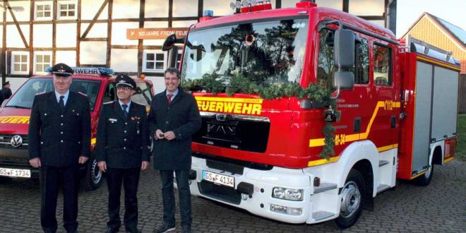 Neues Feuerwehrfahrzeug in Weddingen
