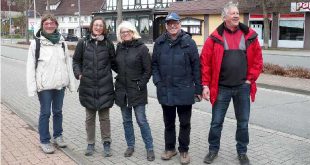 Frühlingswanderung bei Schneetreiben