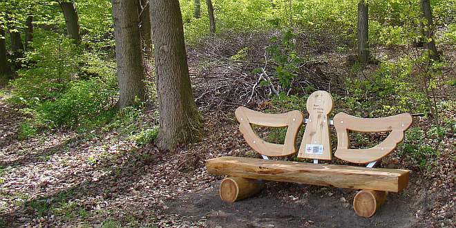 Engelsbänke für den Harzer Klosterwanderweg