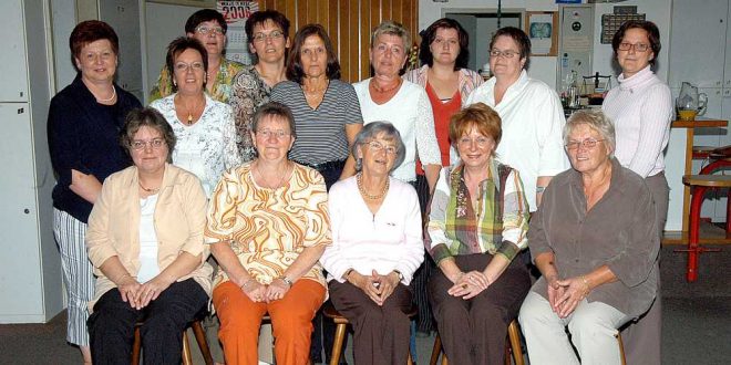 30 und 40 Jahre Damenabteilung