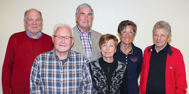 Der Vorstand und die Beisitzer der Dorfgemeinschaft Wiedelah