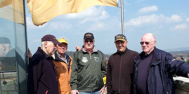 (v.l.): Werner Reinecke, Wolfgang Pietz, Peter Fischer, Jürgen Büsing und Hans Hartmann
