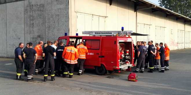 Örtliche Einsatzleitung und Gefahrguteinheit Schlod