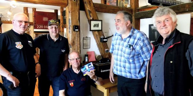 Internationaler Museumstag im Heimatmuseum Vienenburg - (v.l.): Peter Fischer, Jürgen Büsing, Wolfgang Pietz, Wolfgang Wall, Klaus Herzog