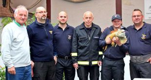 Fortbildung der Berufsfeuerwehr für Reptilieneinsätze