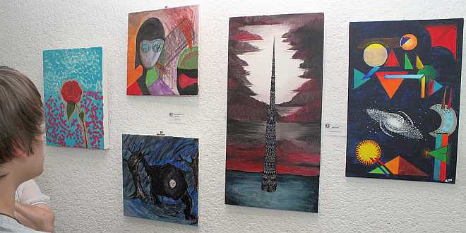 Ausstellung der Jugendgruppe des Kunsthofes