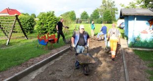 Beuchter Bürgerverein baut Boulebahn in Eigenleistung