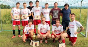 1. Platz beim Bratwurstcup: FC Doggiestyle 05 aus Schladen