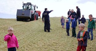 Kindergarten Löwenzahn besuchte Biogasanlage