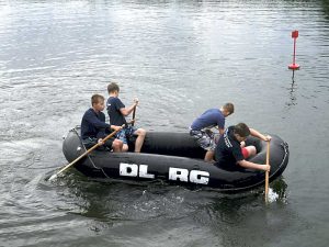 Schlauchbootrettungscup im Schladener Freibad
