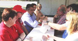 Sigmar Gabriel zu Gast beim Teichfest der SPD Liebenburg