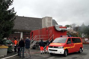 Heißausbildung bei der Feuerwehr