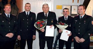 Ehrungen bei der Feuerwehr Gielde