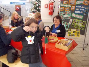 basteln im real,- goslar zum Advent