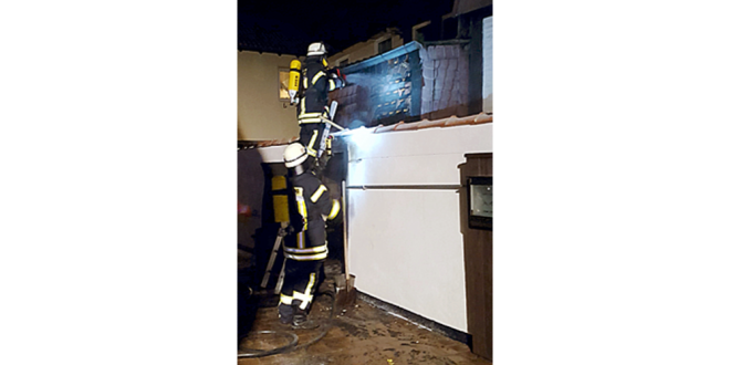 Hornburg - Feuer in Innenstadt