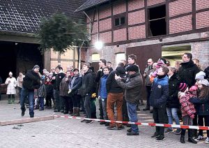 Zahlreiche Besucher kamen auf Frickes Hof