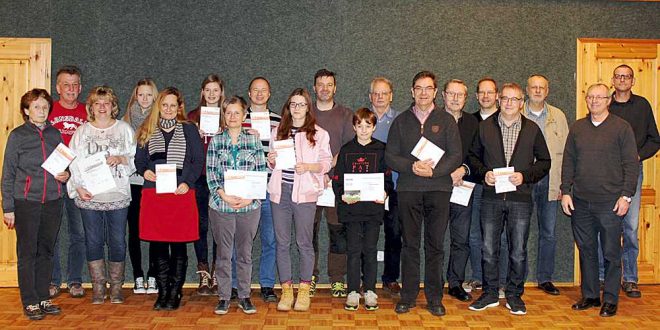 Ehrung der Sportabzeichen in Schladen