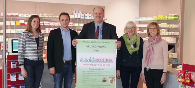 Werla-Apotheke eröffnete und Harz-Apotheke hat einen neuen Eigentümer