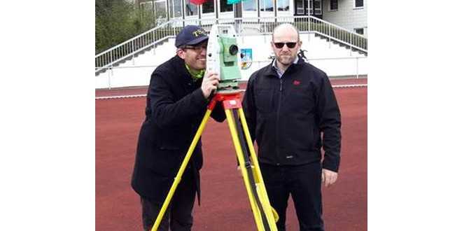 Tachymeter für die Leichtathletik