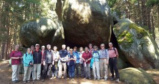 Wanderung des Vienenburg-Tourismusen 18 Wanderer in Fahrgemeinschaften nach Ilsenburg.
