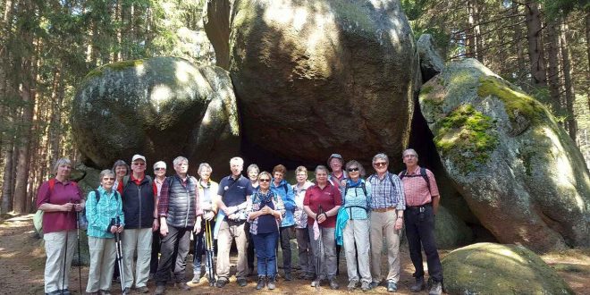 Wanderung des Vienenburg-Tourismusen 18 Wanderer in Fahrgemeinschaften nach Ilsenburg.