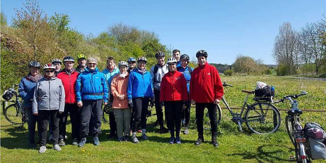 1. Radtour 2017 zu den Schlüsselblumen
