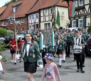 Spielmannszuges eröffnet Schützenfest