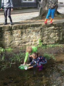 Boote in der Goslarer Abzucht