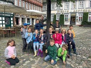 Boote in der Goslarer Abzucht