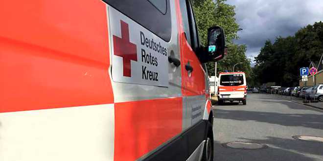 DRK ist im Notfall Volksfest Goslar