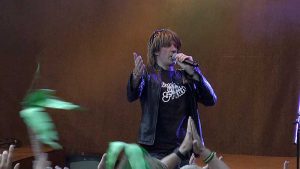 Mickie Krause auf der Schlangenfarm Schladen