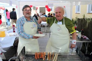 Zahlreiche Besucher beim Sommerfest in der Zille